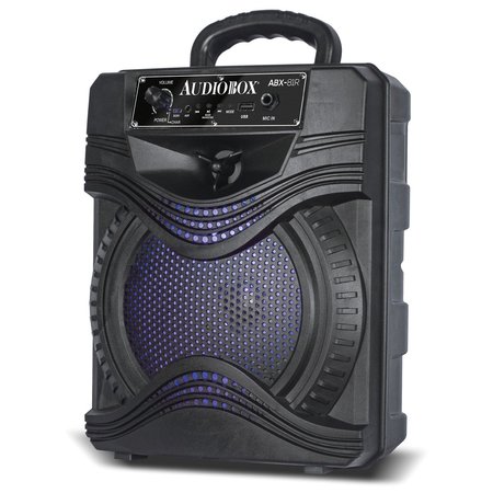 AUDIOBOX 8inch Portable Bluetooth Pa System With Microphone ABX-81R